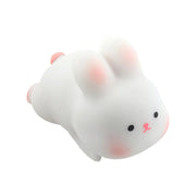 Rabbit Squishy Toy - Funny Small Soft TPR - Quick Rebound - Stress Relief - Cute Animal Bunny Fidget Squeeze Toy - Kids Supplies