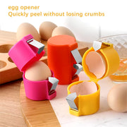 Stainless Steel Eggshell Separator for Quick Opening of Eggshells Egg Peeler Kitchen and Home Use Auxiliary Tool for Peeling