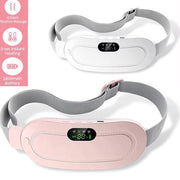 Portable Uterine Warm Belt Period Vibration Cramp Heating Massager Menstrual Belt Pad Relieve Menstrual Pain Abdominal Warm Belt