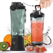 Portable Blender Electric Juicer 600ML Fruit Mixers 4000Mah USB Rechargeable Smoothie Mini Blender Multifunction Juice Maker