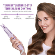 32MM Big Wave Automatic Hair Curler Auto Rotating Ceramic Hair Roller Wand Professional Curling Iron Hair Waver Styling Tools